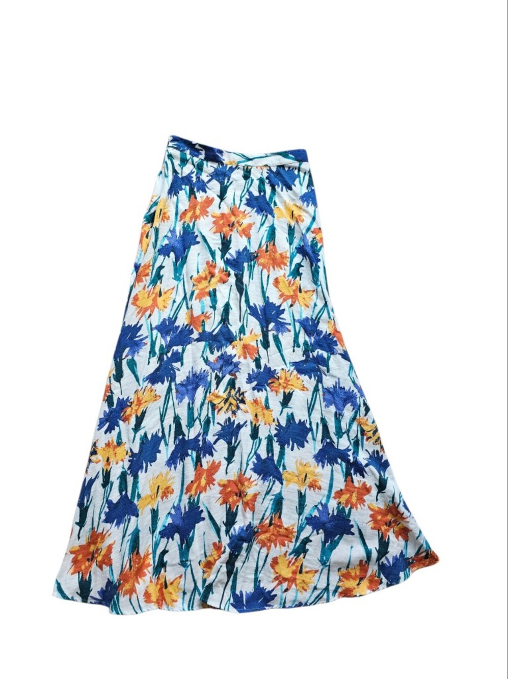 DIANE VON FURSTENBERG DVF Florencia Floral Maxi Skirt Size 6 - Picture 4 of 9